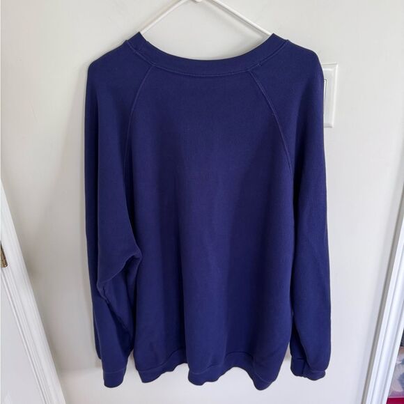 Asher Concepts French Terry Sweatshirt Men's XXL Purple Minimalist Streetwear - Picture 3 of 6